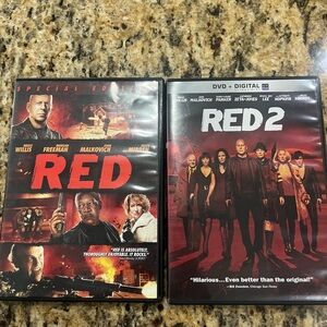 RED and RED 2 DVD Set